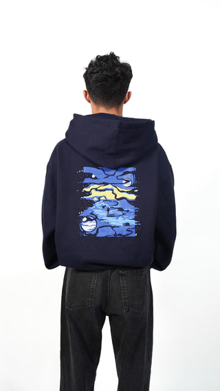 'Celestial Influence' Screen Printed Hoodie (V2)