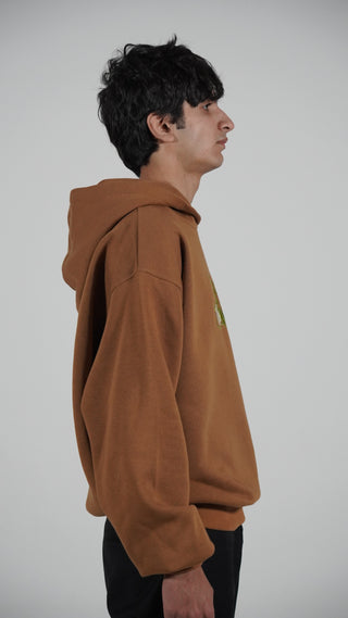 'Unseen Pathways-II' Embroidered Hoodie (V2)