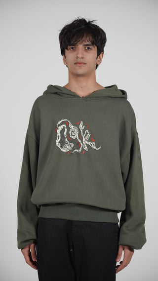 'Unseen Pathways' Screen Printed Hoodie (V2)