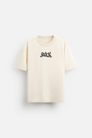 Medusa Oversized Beige T-Shirt