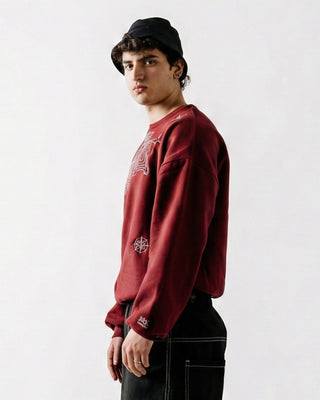 "Base Camp" Embroidered Sweatshirt